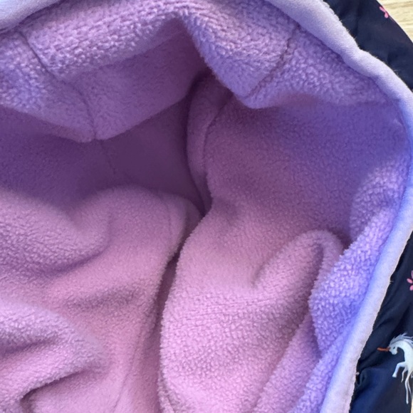 Jumping Beans Purple Unicorn Puffer Jacket - Picture 9 of 11